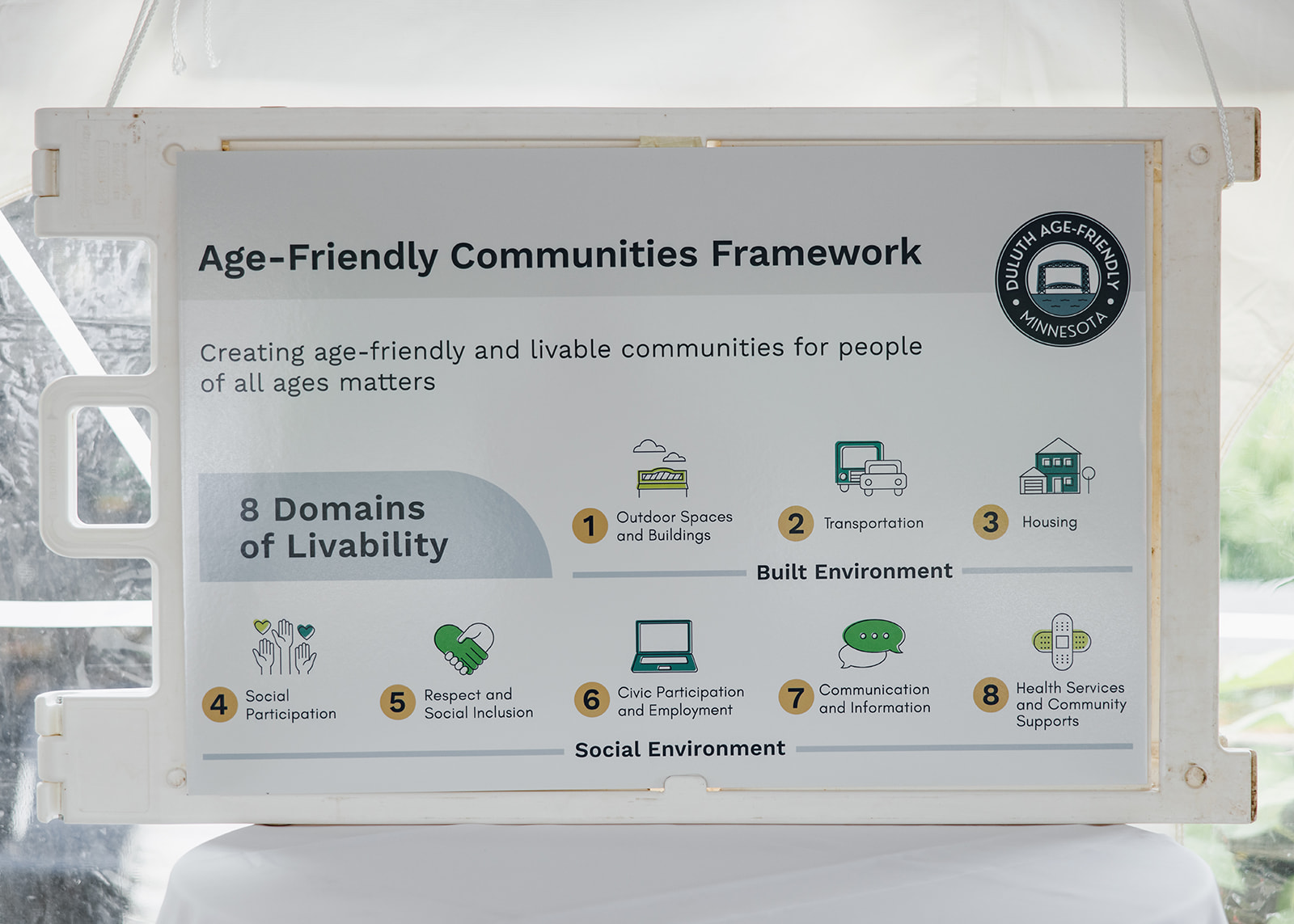 Community engagement session with attendees